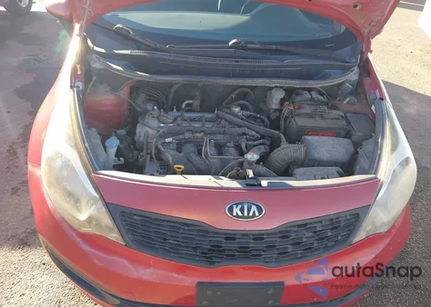 2014 Kia Rio Lx from USA, damaged, VIN KNADM4A32E6377016
